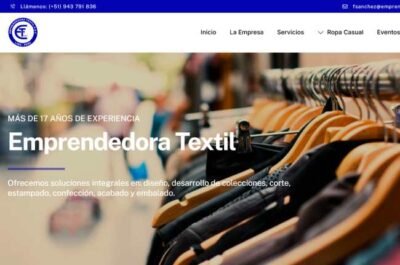 emprendedora textil